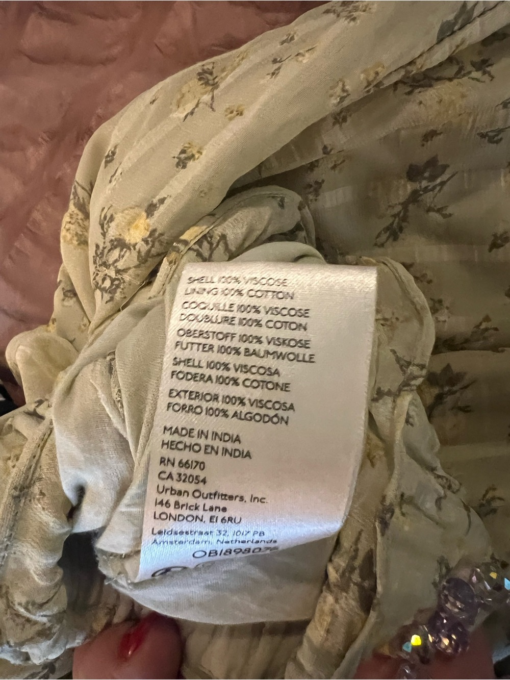 Free People Yellow Emmaline Tiered Floral Pants - Picture 12 of 12
